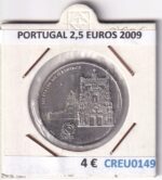 CREU0149 MONEDA PORTUGAL 2,5 EUROS 2009
