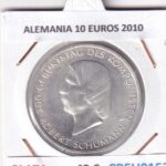 CREU0153 MONEDA ALEMANIA 10 EUROS 2010 PLATA