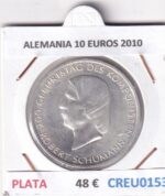 CREU0153 MONEDA ALEMANIA 10 EUROS 2010 PLATA