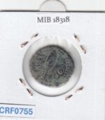 CRF0755 MONEDA ROMANA MEDIA UNIDAD GADIR HERAKLES-MELQART ATUN 218-195 A.C - Imagen 2