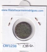 CRF1238 MONEDA ESPAÑA CARLOS III 2 MARAVEDIS 1775 SEGOVIA COBRE - Imagen 2