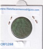 CRF1268 MONEDA ESPAÑA CARLOS III 4 MARAVEDIS 1774 SEGOVIA COBRE - Imagen 2
