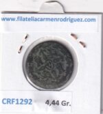 CRF1292 MONEDA ESPAÑA CARLOS III 4 MARAVEDIS 1784 SEGOVIA COBRE - Imagen 2