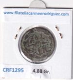 CRF1295 MONEDA ESPAÑA CARLOS III 4 MARAVEDIS 1784 SEGOVIA COBRE - Imagen 2