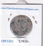 CRF1331 MONEDA ESPAÑA CARLOS IV 2 REALES 1807 MADRID PLATA ENSAYADOR AI - Imagen 2
