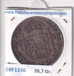 CRF1336 MONEDA ESPAÑA CARLOS IV 8 REALES 1797 MEXICO PLATA - Imagen 2