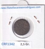 CRF1342 MONEDA ESPAÑA FERNANDO VII 2 MARAVEDIS 1830 SEGOVIA COBRE - Imagen 2