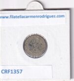 CRF1357 MONEDA ESPAÑA ISABEL II 1/2 CENTIMO DE ESCUDO 1867 BARCELONA COBRE - Imagen 2