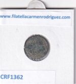 CRF1362 MONEDA ESPAÑA ISABEL II 1/2 CENTIMO DE ESCUDO 1868 SEVILLA COBRE - Imagen 2