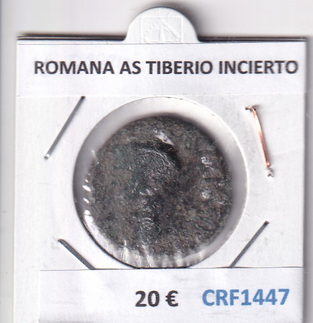 CRF1447 CRF1447 MONEDA ROMANA AS TIBERIO INCIERTO - Imagen 1