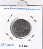CRF1474 MONEDA ESPAÑA FELIPE V 2 MARAVEDIS 1745 SEGOVIA COBRE - Imagen 2