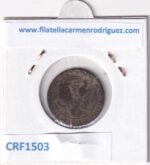 CRF1503 MONEDA ESPAÑA GOBIERNO PROVISIONAL 2 CENTIMOS 1870 BARCELONA COBRE - Imagen 2