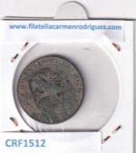 CRF1512 MONEDA ESPAÑA GOBIERNO PROVISIONAL 5 CENTIMOS  1870 COBRE - Imagen 2