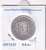 CRF1532 MONEDA ESPAÑA GOBIERNO PROVISIONAL 2 PESETAS 1870 PLATA *18*73 - Imagen 2