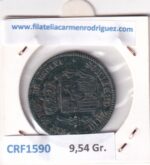 CRF1590 MONEDA ESPAÑA ALFONSO XII 10 CENTIMOS 1879 BARCELONA COBRE EBC - Imagen 2