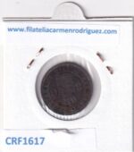 CRF1617 MONEDA ESPAÑA ALFONSO XIII 2 CENTIMOS 1912 PCV *12 COBRE - Imagen 2