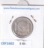 CRF1662 MONEDA ESPAÑA IIª REPUBLICA 1 PESETA 1937 *3*4 PLATA - Imagen 2