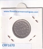 CRF1670 MONEDA ESPAÑA GOBIERNO DE EUZKADI 1 PESETA 1937 NIQUEL - Imagen 2