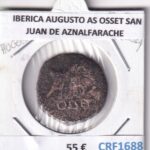 CRF1688 MONEDA IBERICA DE AUGUSTO AS OSSET SAN JUAN DE AZNALFARACHE (SEVILLA)