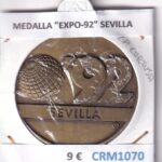 CRM1070  MEDALLA "EXPO-92" SEVILLA