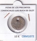 CRM1072  FICHA DE LOS PRECINTOS COMERCIALES LUIS BUCH DE OLOT