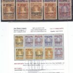 CRS0029 SELLOS  Nº CAT 392-401 XX CERTIFICADO SEMPERE