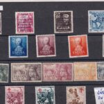 CRS1122 SELLOS ESPAÑA AÑO 1951 COMPLETO  SIN CHARNELA