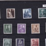 CRS1126 SELLOS ESPAÑA AÑO 1954 COMPLETO  SIN CHARNELA