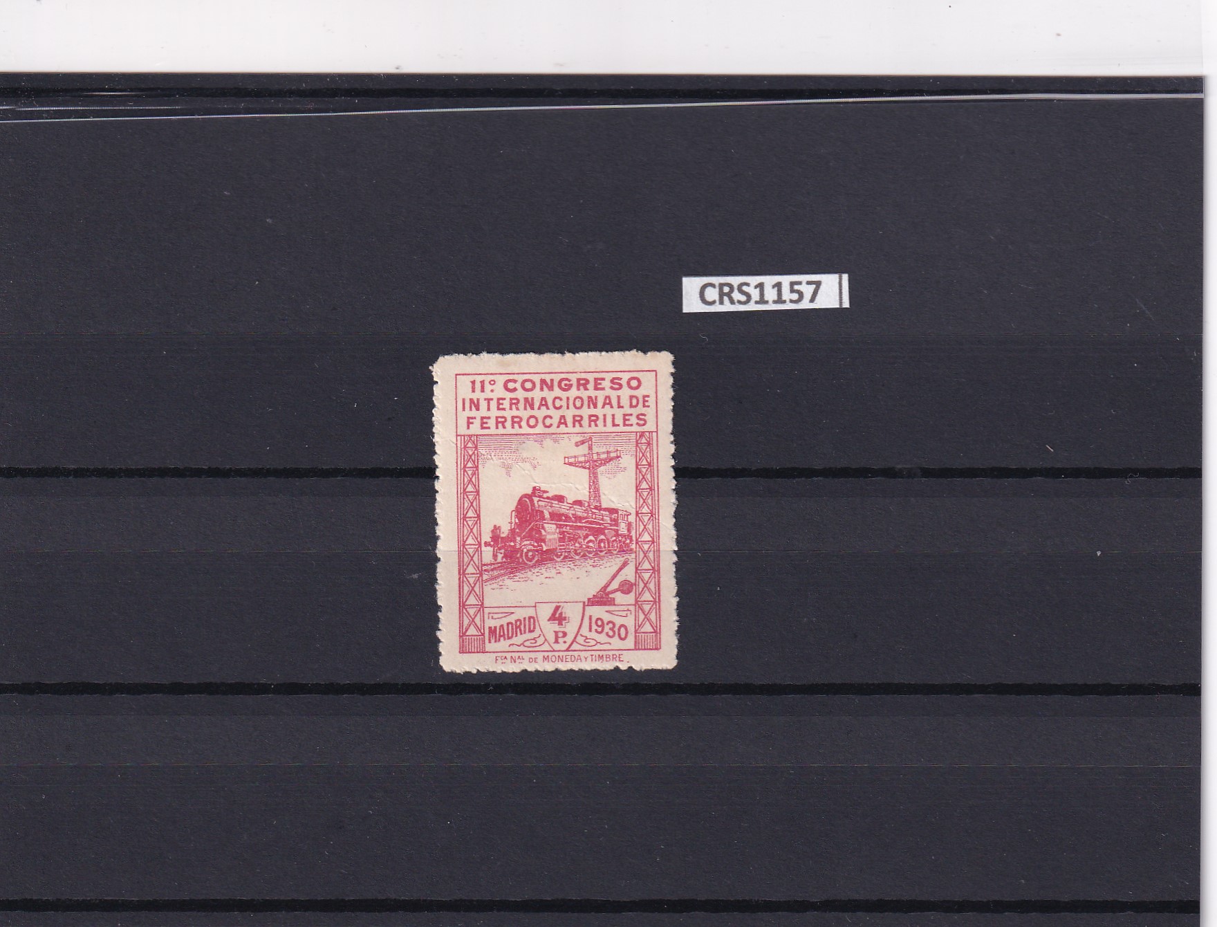 CRS1157 CRS1157 SELLO ESPAÑA Nº CAT. 480 CON CHARNELA - Imagen 1