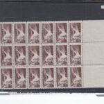 CRS1227 SELLOS ESPAÑA Nº CAT 861 BLOQUE DE 18 SIN CHARNELA