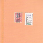 CRSE0222 SELLO ESPAÑA Nº CAT Nº 598RR XX DOBLE SOBRECARGO