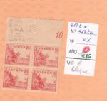 CRSE0286 SELLO ESPAÑA Nº CAT Nº 917T Y TA DOBLE ERROR