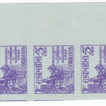 CRSE0358 SELLO ESPAÑA Nº CAT Nº 1062AS XX VARIEDAD DE COLOR SIN DENTAR