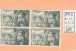 CRSE0359 SELLO ESPAÑA Nº CAT Nº 1097T XX DOBLE COLOR