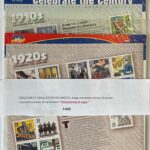 CRSEXT0672 Sellos EEUU Juego completo 10 series conm. emisión “Celebrando el siglo”