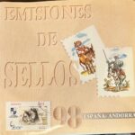 L052 ALBUM DE SELLOS ESPAÑA Y ANDORRA 1998 (INCLUYE LOS SELLOS)