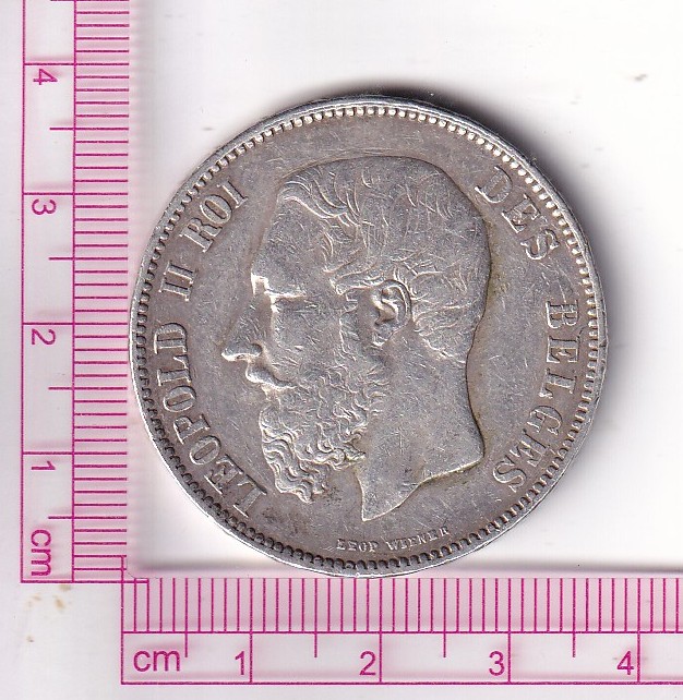 CR5029 CR5029 MONEDA ITALIA 5 LIRAS 1874 VICTOR MANUEL PLATA - Imagen 1