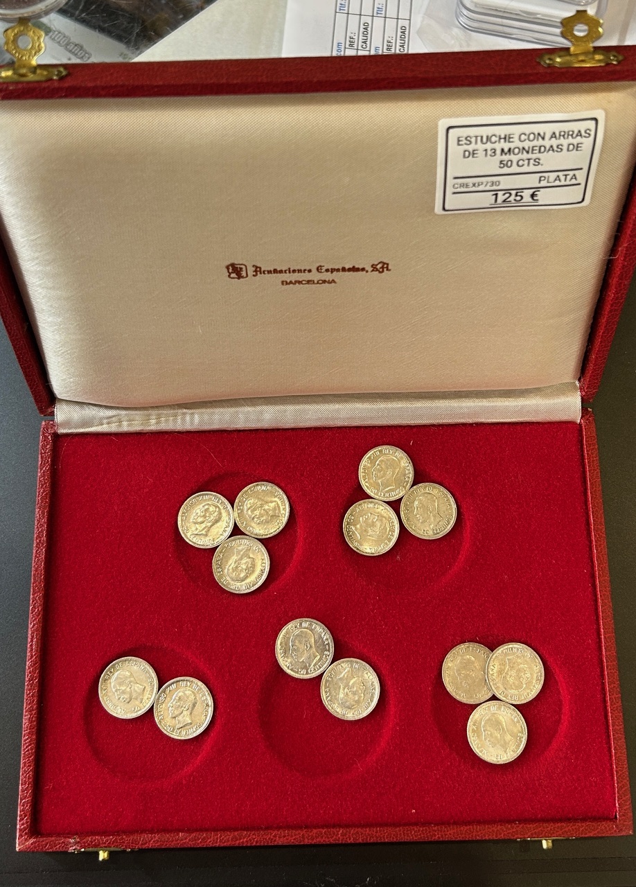 CREXP730BIS CREXP730BIS ARRAS 13 MONEDAS DE 50 CENTIMOS PLATA - Imagen 1