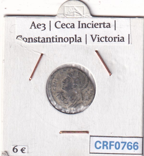 CRF0766 CRF0766 MONEDA ROMANA AE3 CECA INCIERTA CONSTANTINOPLA - Imagen 1