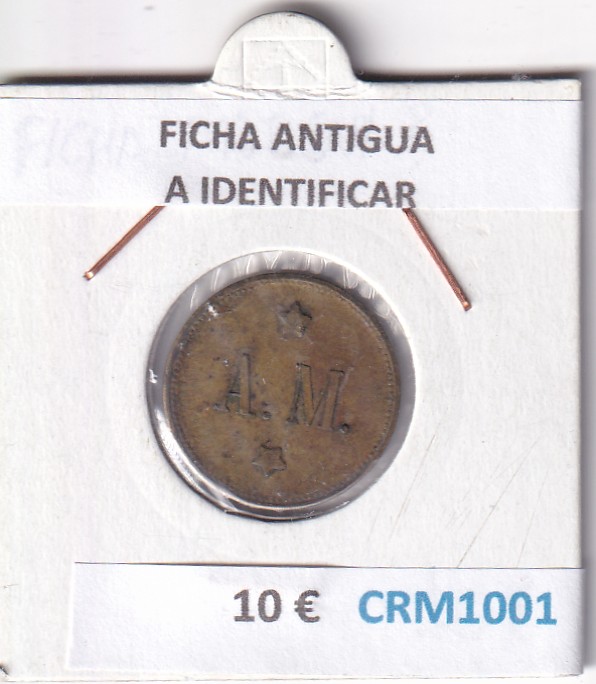 CRM1001 CRM1001 FICHA ANTIGUA A IDENTIFICAR - Imagen 1