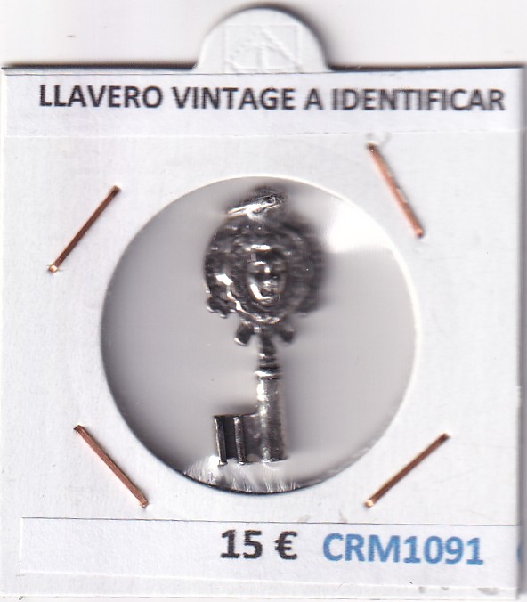 CRM1091 CRM1091 LLAVERO VINTAGE A IDENTIFICAR - Imagen 1