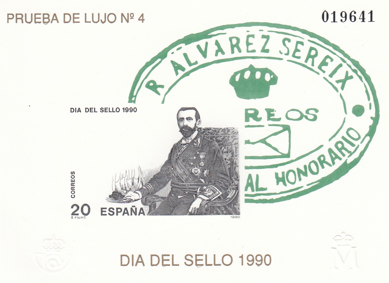 CRS1475 CRS1475 ESPAÑA PRUEBA DE LUJO Nº 20. Año 1990. Sin estuche de Correos. Provienen de colección privada - Imagen 1