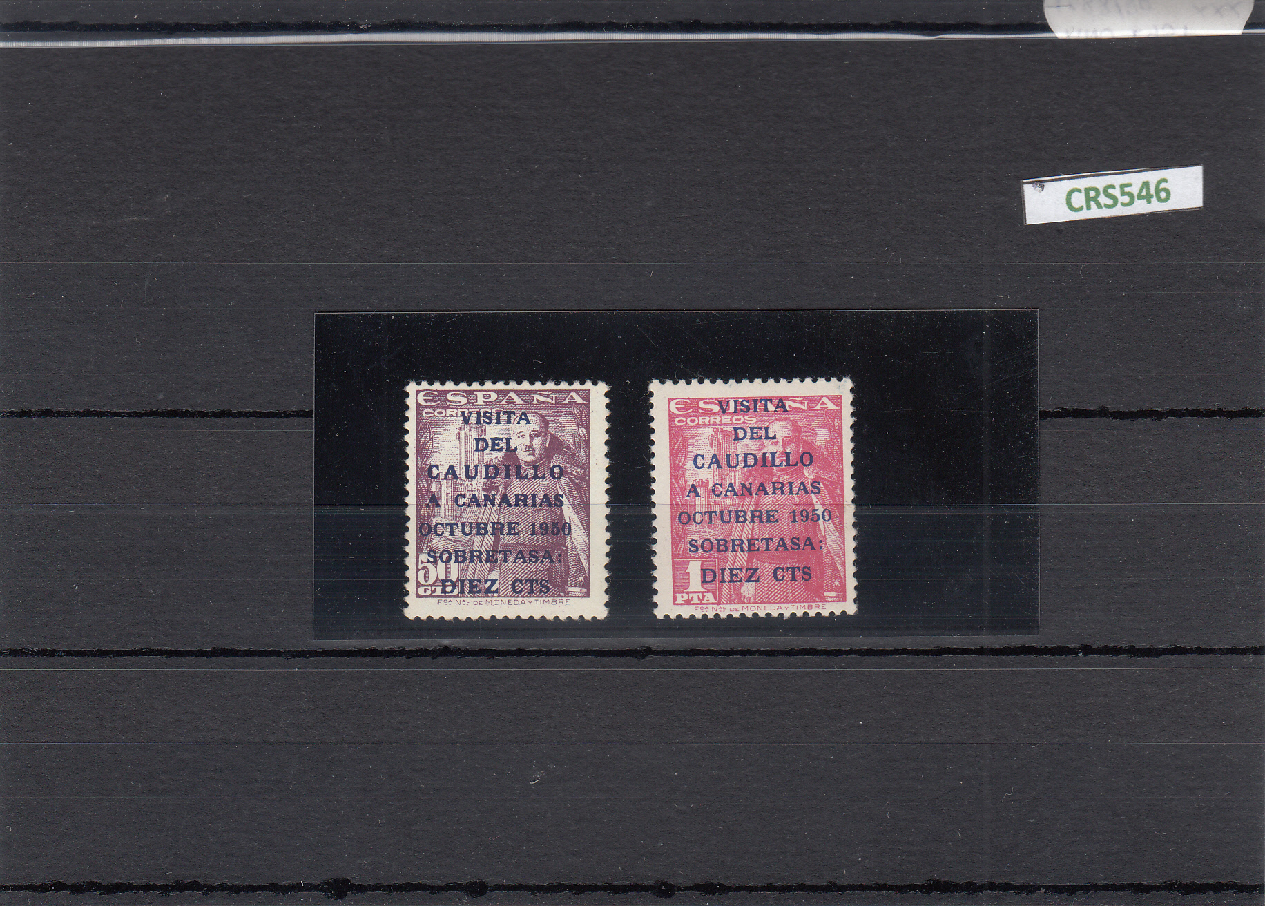 CRS546 CRS546 SELLOS Nº CAT 1088 Y 1083B XX 100 - Imagen 1