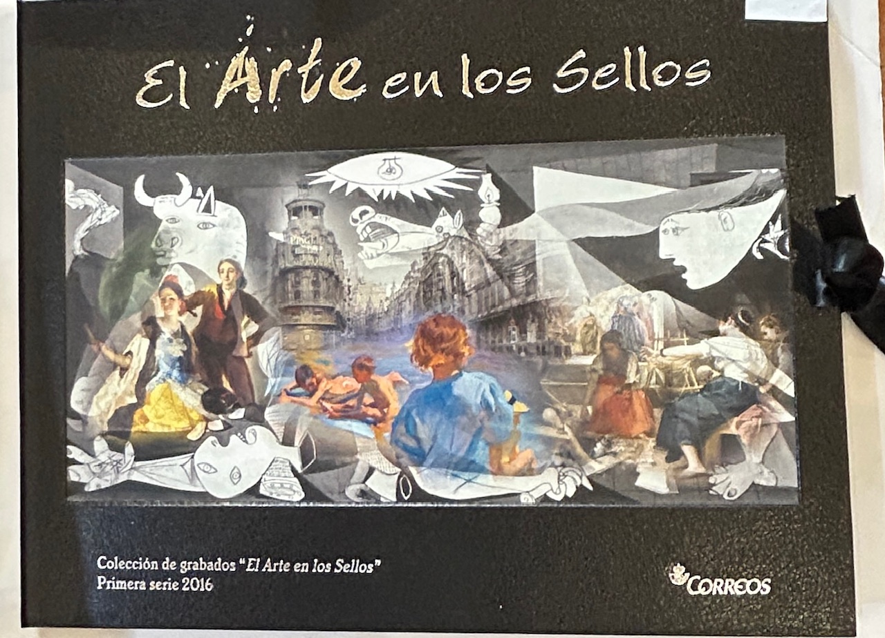 CRSE411 CRSE411 EL ARTE EN LOS SELLOS COLECCIÓN 5 GRABADOS 1ª SERIE 2016 OFERTA - Imagen 1