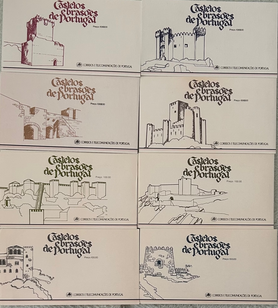 CRSEXT0604 CRSEXT0604 SELLOS PORTUGAL SERIE 16 CARNET CASTILLOS VER FOTO NUEVOS - Imagen 1