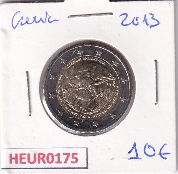 HEUR0175 HEUR0175 MONEDA GRECIA 2 EUROS 2013 (Adhesión de Creta) SIN CIRCULAR - Imagen 1