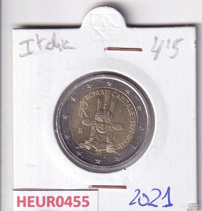HEUR0455 HEUR0455 MONEDA ITALIA 2 EUROS 2021 (Roma como capital) - Imagen 1
