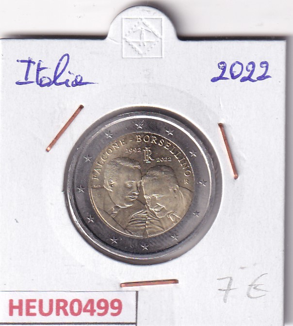 HEUR0499 HEUR0499 MONEDA ITALIA 2 EUROS 2022 (30 aniversario) - Imagen 1