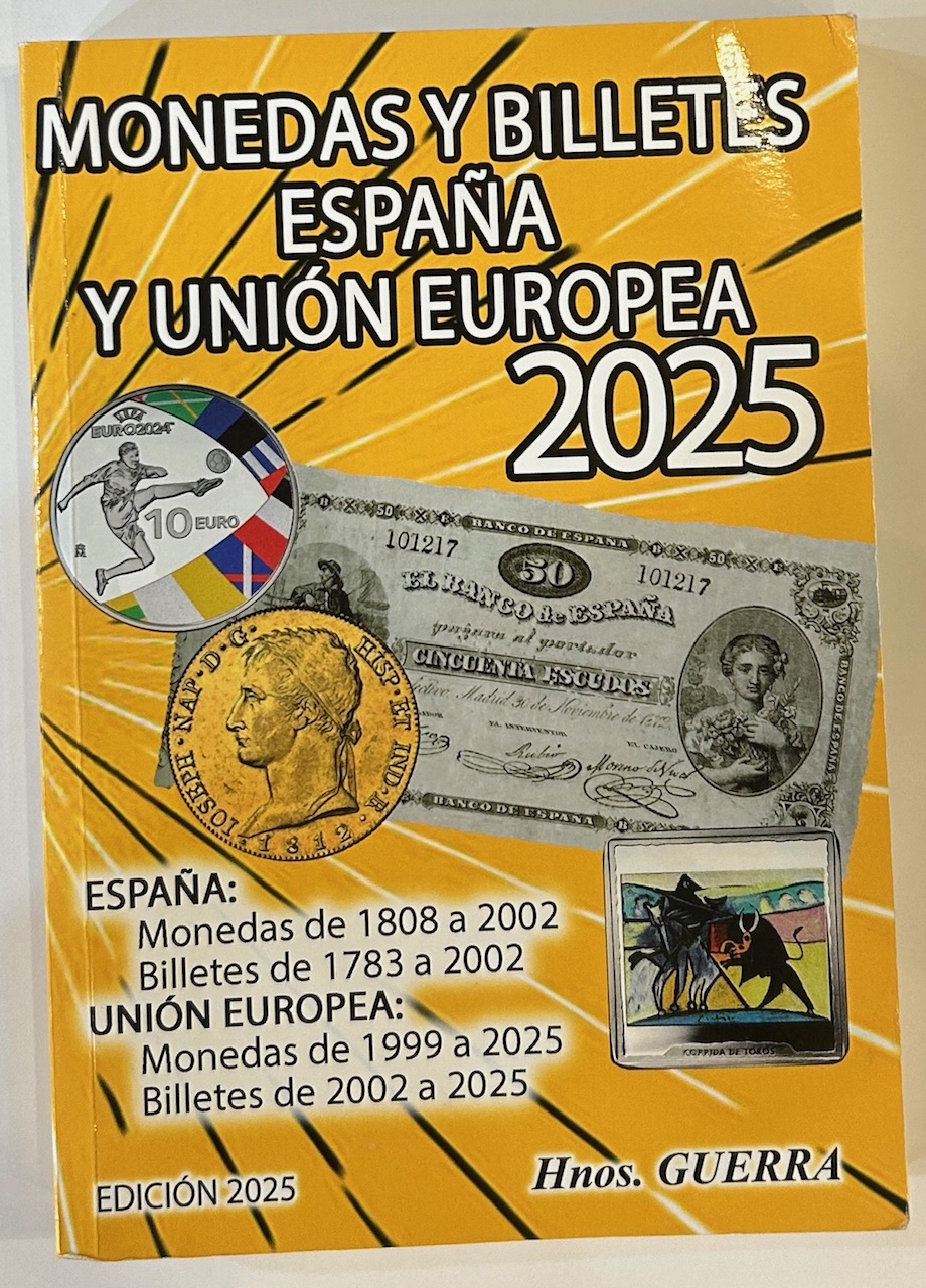 M027 M027 CATALOGO HNOS. GUERRA 2025 MONEDAS Y BILLETES - Imagen 1