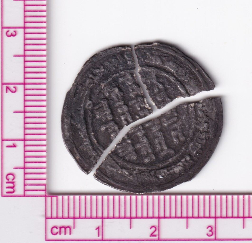 CR3573 CR3573 MONEDA ISLAMICA AL WALID 94H DAMASCO ROTA - Imagen 1